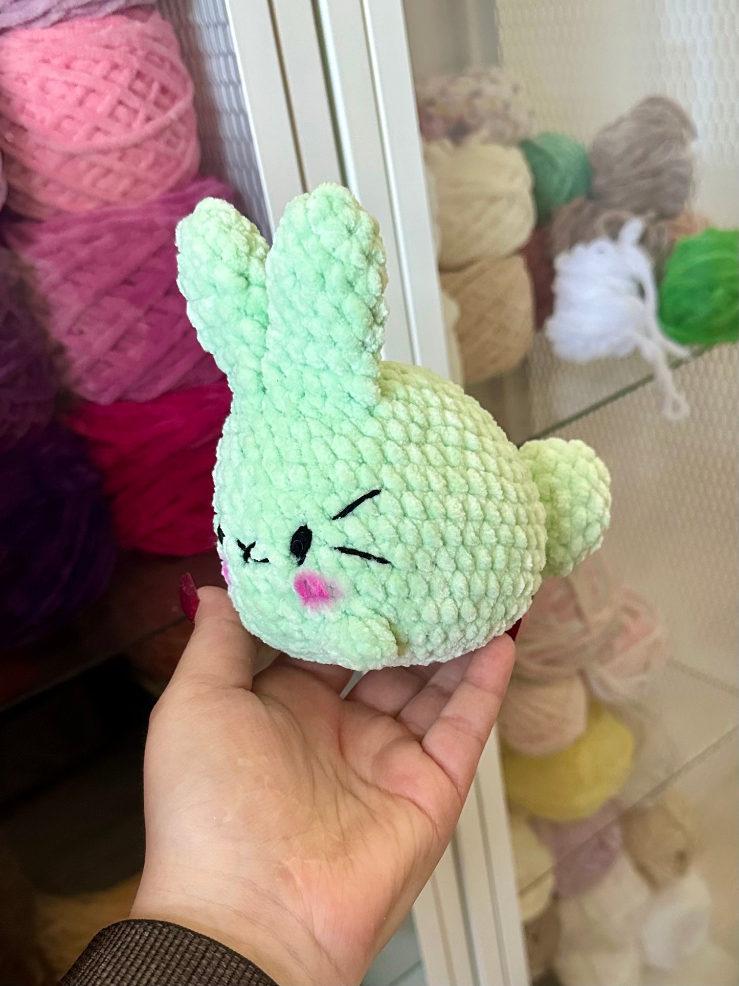 Lapin couché